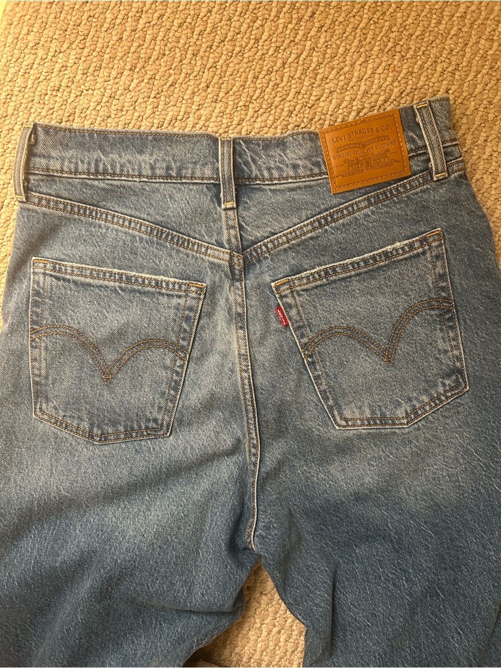 Levi's Jeans - Blue Ribcage straight - Picture 10 of 15